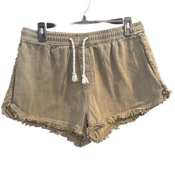 🩶Women's green Shorts - Picture 1 of 2